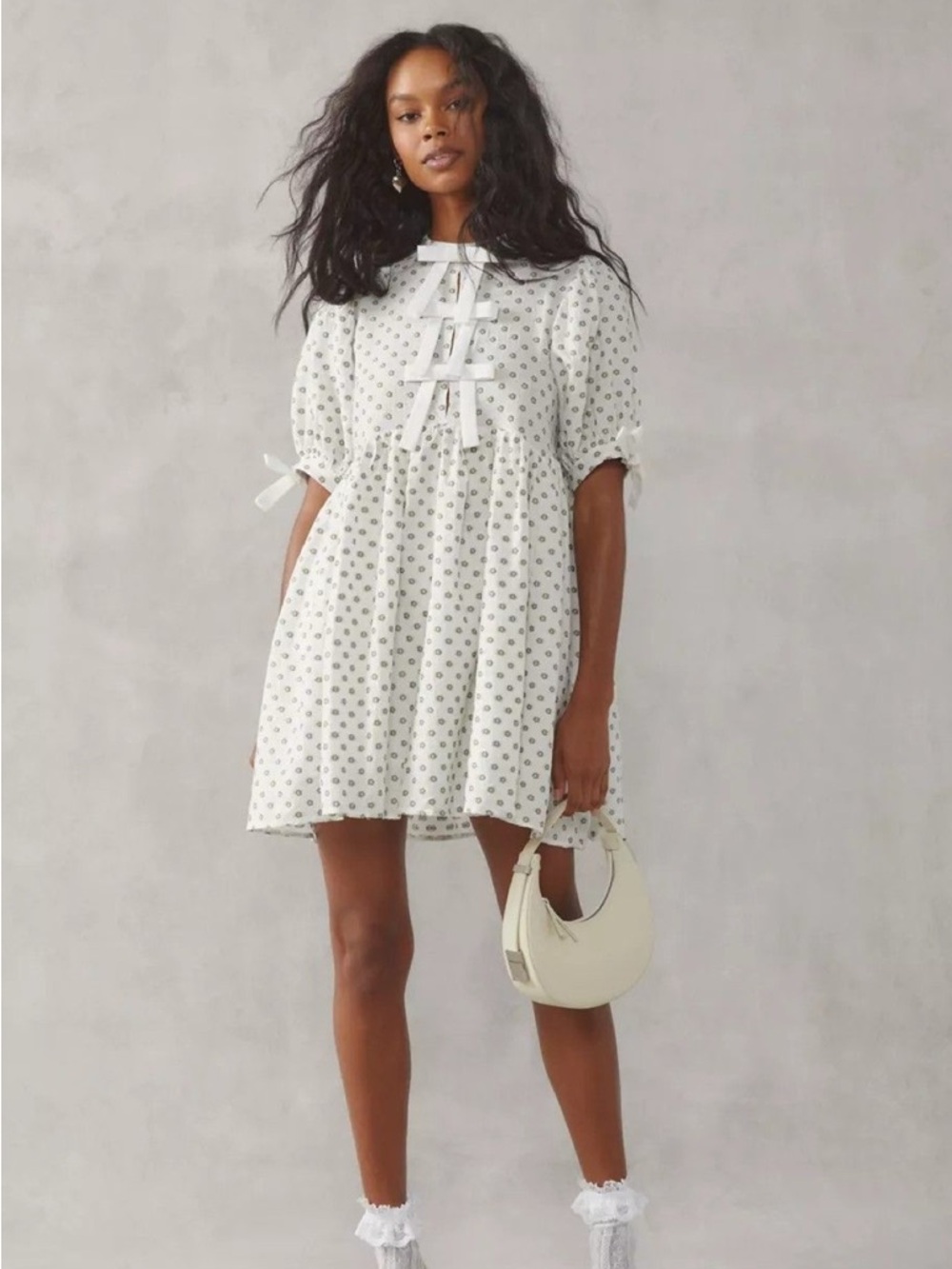 Sister Jane Ezra Polka Dot Bow
Mini Floral Dress